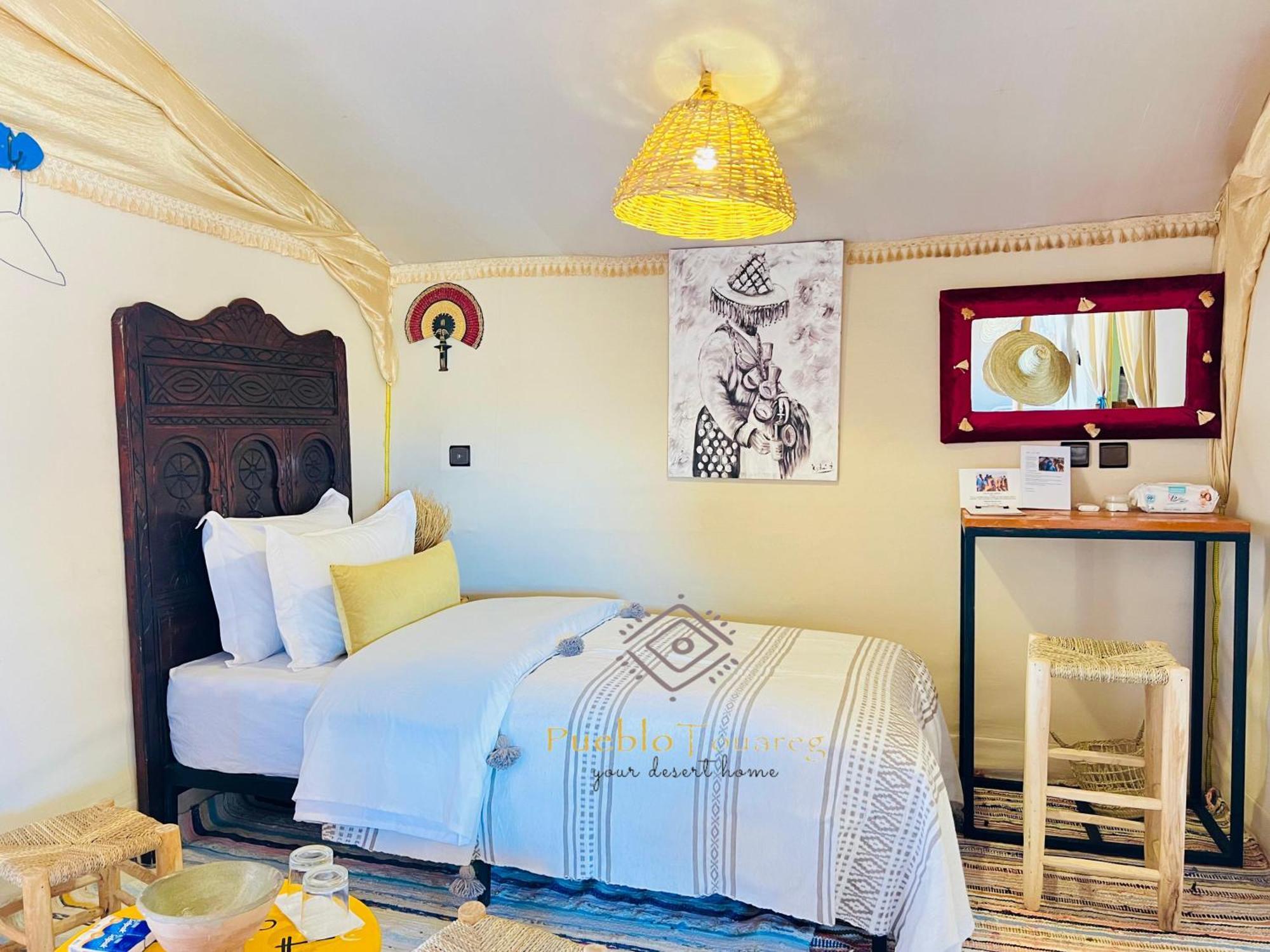 Pueblo Touareg - Private Tents Мерцуга Екстериор снимка