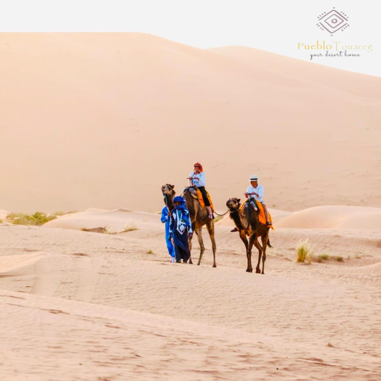 Pueblo Touareg - Private Tents Мерцуга Екстериор снимка