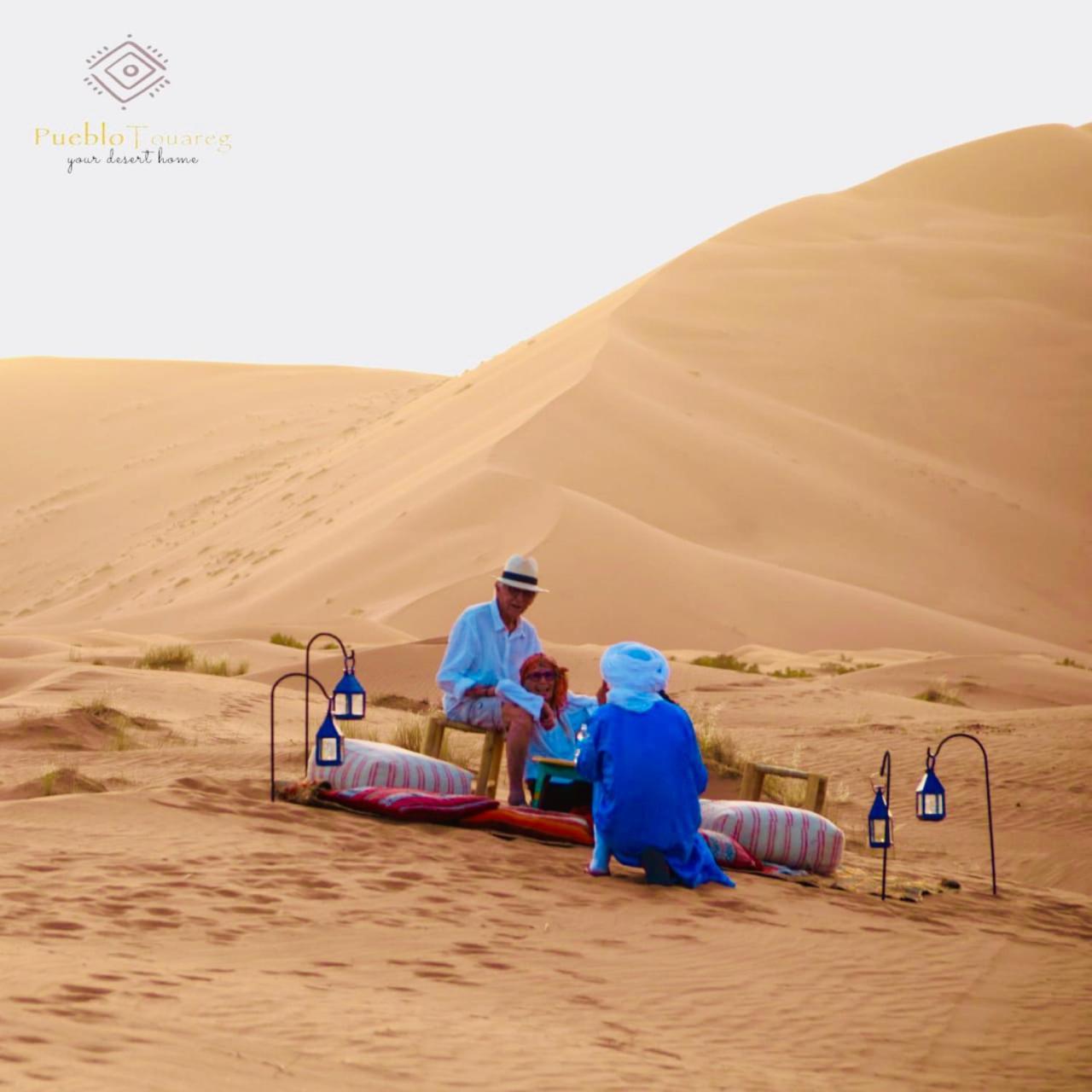 Pueblo Touareg - Private Tents Мерцуга Екстериор снимка