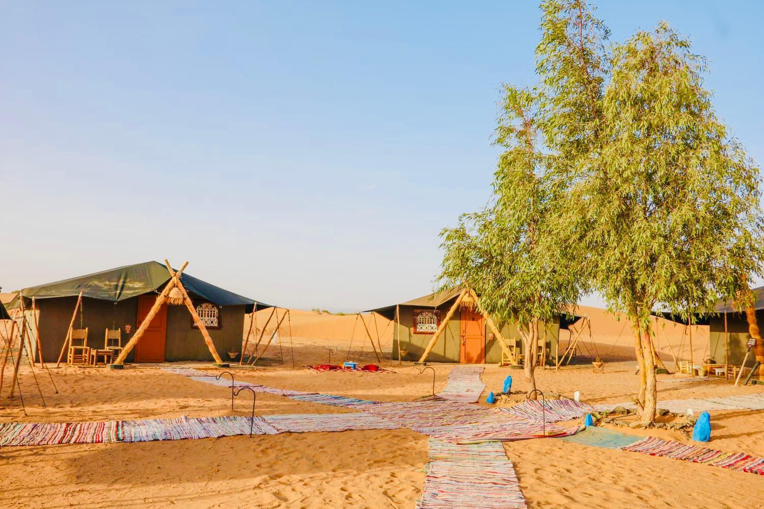 Pueblo Touareg - Private Tents Мерцуга Екстериор снимка