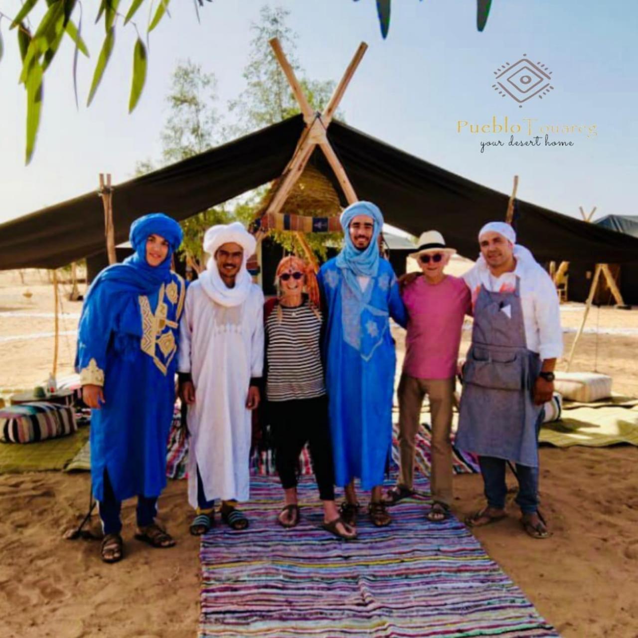 Pueblo Touareg - Private Tents Мерцуга Екстериор снимка