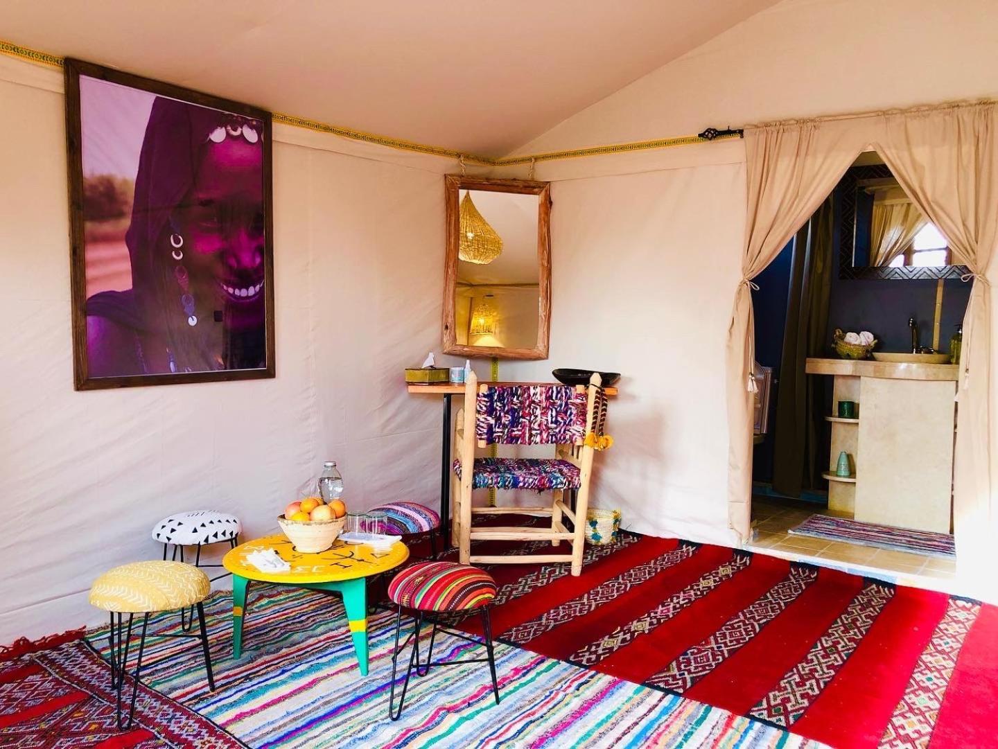 Pueblo Touareg - Private Tents Мерцуга Екстериор снимка